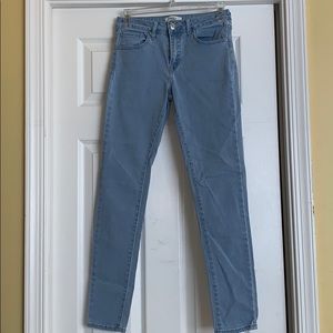 Forever 21 light blue stretchy jeans SZ 26